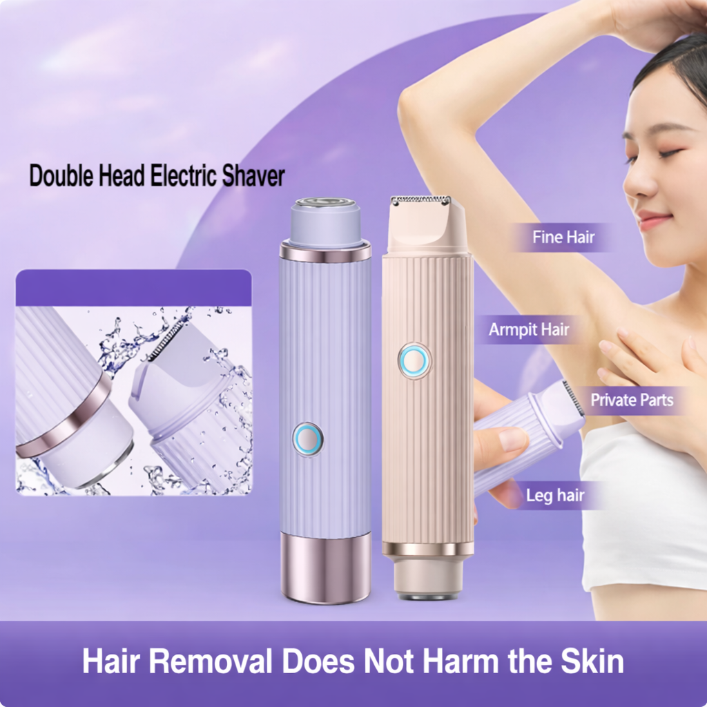 Double Head Electric Shaver